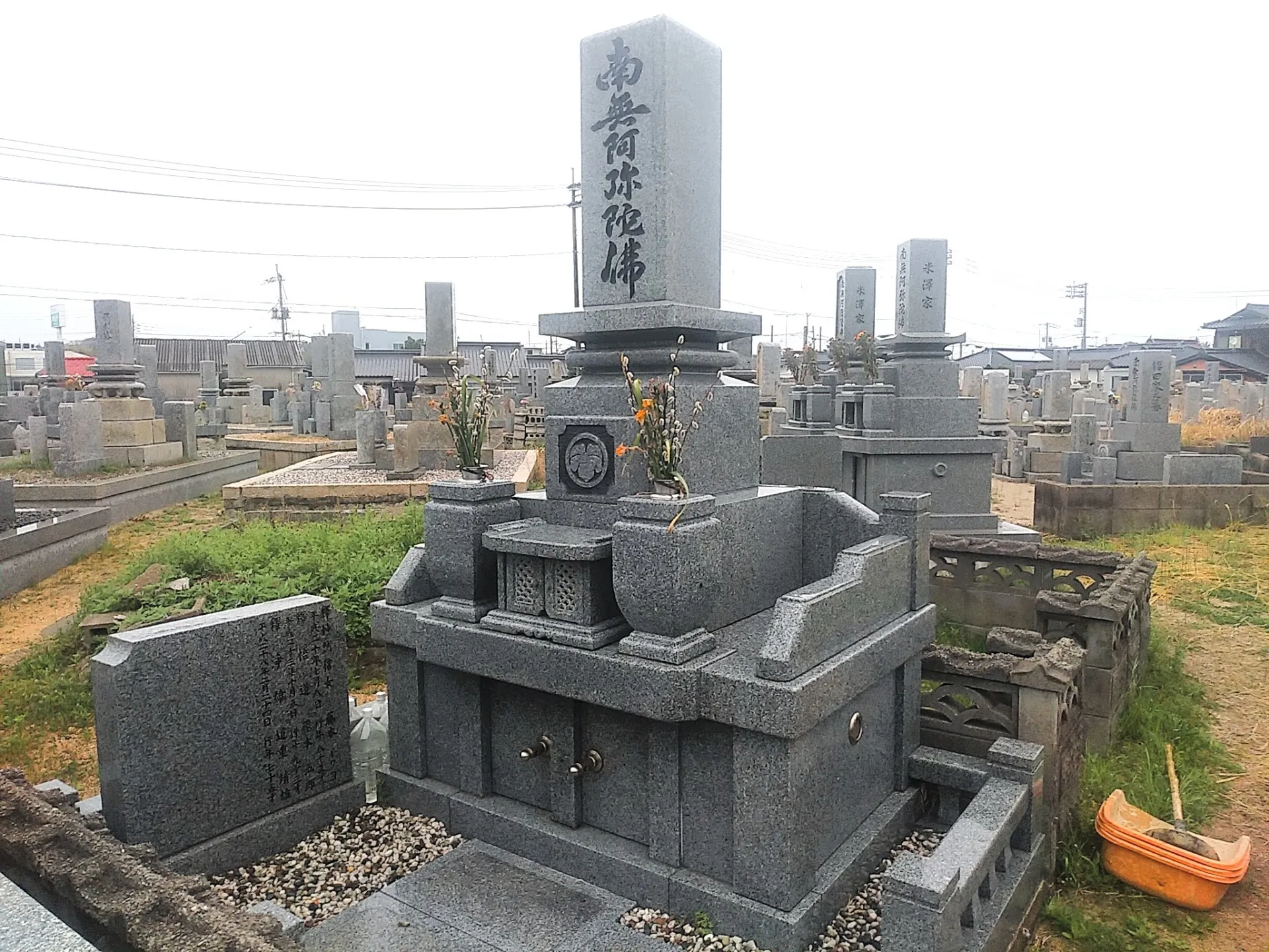 墓じまい解体前の状態