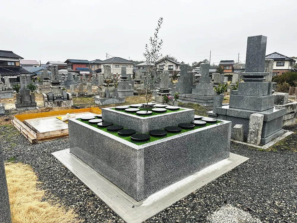 北洲鼻墓地 樹木葬墓